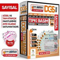 2026 DGS SAYISAL (SAY) ÖSYM Çıkmış Soru Tıpkı Basım 14lü Deneme TÜRKİYE GENELİ  Dijital Çözümlü