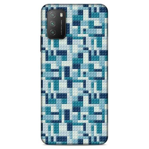 Lopard Xiaomi Poco M3 Uyumlu Kılıf BloX (42) Rugged Armor Kılıf Açık Mavi