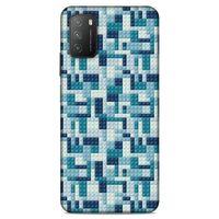 Lopard Xiaomi Poco M3 Uyumlu Kılıf BloX (42) Rugged Armor Kılıf Açık Mavi