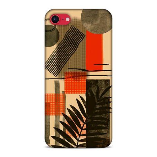 Lopard Apple iPhone SE 2020 Uyumlu Kılıf Soyut Sanat (44) Desenli Tough Armor Kılıf