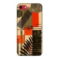 Lopard Apple iPhone SE 2020 Uyumlu Kılıf Soyut Sanat (44) Desenli Tough Armor Kılıf