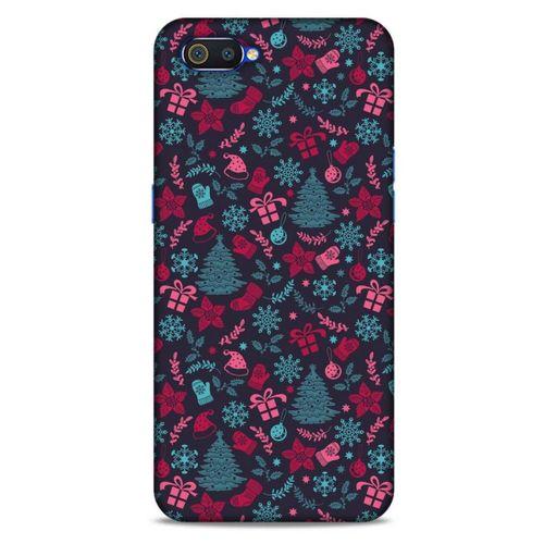 Yılbaşı Süsleri 35 Oppo Realme C2 Kılıf Silikon Kapak