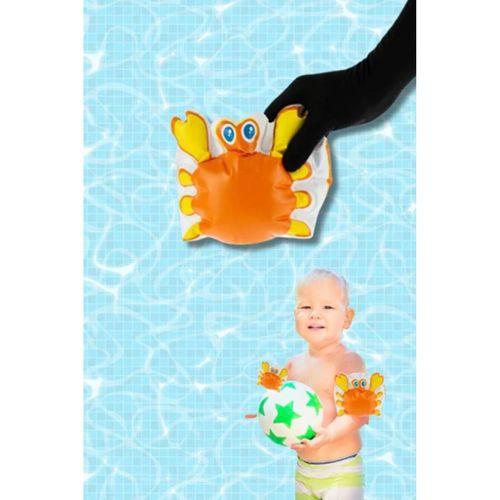 Deniz Turuncu Kolluk Yengeç Desenli Havuz Deniz Kolluk