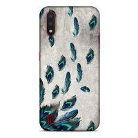 Samsung Galaxy A01 Kılıf Desenli Özel Seri Tüyler (16) Kalın Kılıf