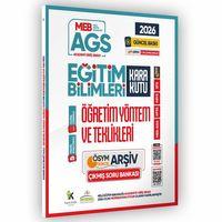 2026 MEB AGS Eğitim Bilimlerinin Kara Kutusu ÖĞRETİM YÖNTEM ve TEKNİKLERİ ÖSYM Çıkmış Soru Bankası