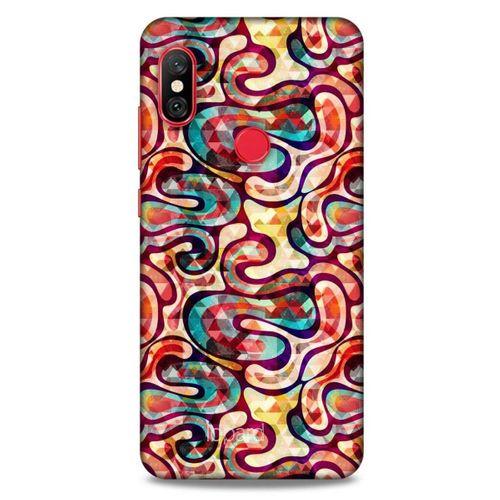 Xiaomi Redmi Note 6 Pro Kılıf Pastel Renkler (34) Slim Armor Kılıf Karışık Renkli