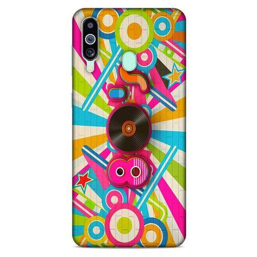 Retro (46) Desen Core Armor Kılıf Renkli Samsung Galaxy M40 Kılıf