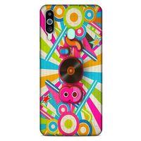 Retro (46) Desen Core Armor Kılıf Renkli Samsung Galaxy M40 Kılıf