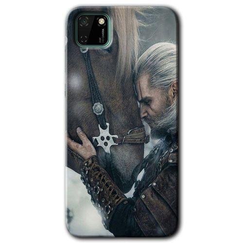 MRCİLETİSİM Huawei Y5P Kılıf HD Desen Baskılı Arka Kapak + Temperli Cam - Kadim Dost