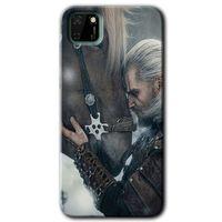 MRCİLETİSİM Huawei Y5P Kılıf HD Desen Baskılı Arka Kapak + Temperli Cam - Kadim Dost