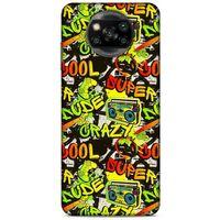 Graffitix (28) Desenli Silikon Kapak Xiaomi Redmi Poco X3 Kılıf