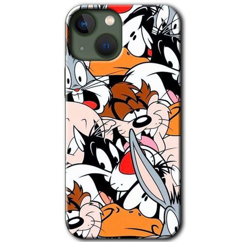 Potkal Hediye Fabrikası iPhone 13 Kılıf HD Desen Baskılı Arka Kapak - Karakterler
