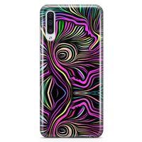 Samsung Galaxy A50 Kılıf Türbülans Arka Kapak Koruma Desenli Full Koruyucu