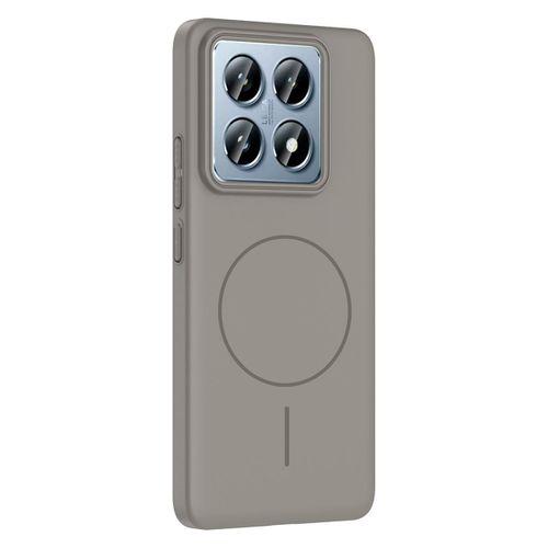 Xiaomi 14T Pro Kılıf M-safe Şarj Özellikli Zore Ruby Sert Kapak