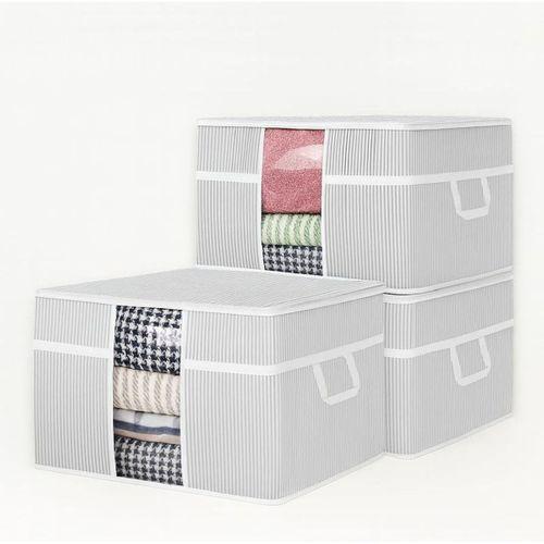 3 Adet Pencereli Yastık Hurcu Çizgili