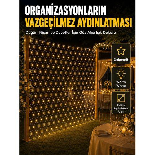 Dekoratif Ağ Led Işık İle Organizasyonlarınıza Masalsı Atmosfer