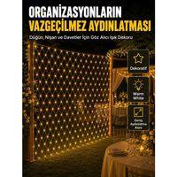 Dekoratif Ağ Led Işık İle Organizasyonlarınıza Masalsı Atmosfer
