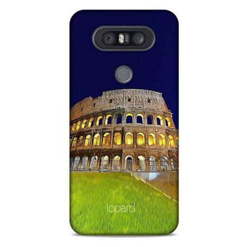LG K41S - K51S Kılıf Dünya Mimarisi (24) Darbe Emici Kılıf Kolezyum Roma