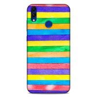 Lopard Huawei Honor 8C Uyumlu Kılıf Wood'X (22) Tam Koruma Kılıfı Desenli