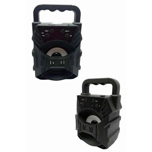 Işıklı Bluetooth Hoparlör Ses Bombası Taşınabilir Yüksek Ses Kaliteli Radyo Özelliği