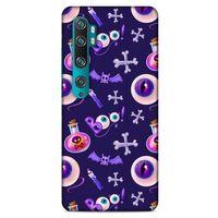 Xiaomi Mi Note 10 Uyumlu Kılıf Mor Delisi (21) Koruyucu Kapak Göz