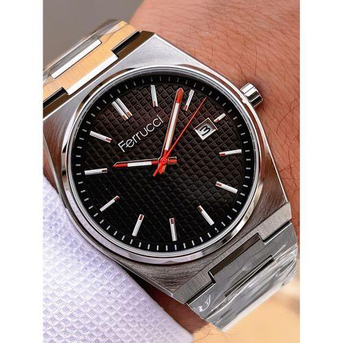 Ferrucci Nişan Ve Takım Elbiselere Özel Takvimli Kadran 2 Yıl Garantili Spor Erkek Kol Saati J3625.4