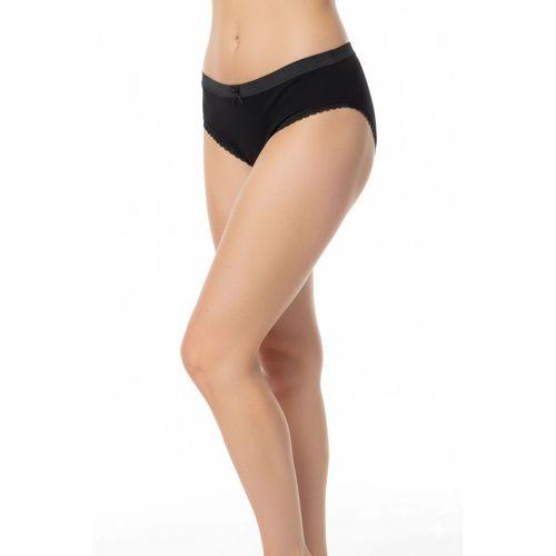 Şahinler Kadın İçin Dantel Kenarlı Siyah Renk Bikini Külot B223