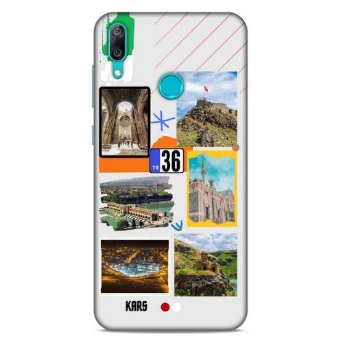 Lopard Huawei Y7 2019 Uyumlu Kılıf Şehirli ※ (36) Kars Glitter Kılıf