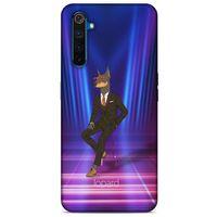 Oppo Realme 6 Kılıf FunnyMaX (44) Tough Armor Kılıf Fuşya Doberman