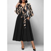 Lucky Life Uzun Kollu Kruvaze Yaka Dalgıç Krep Midi Boy Elbise