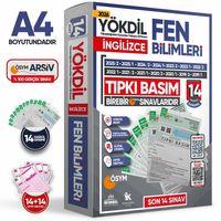 2026 YÖKDİL İngilizce FEN BİLİMLERİ ÖSYM Çıkmış Soru Tıpkı Basım Deneme Paketi 14lü Türkiye Geneli