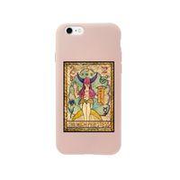 iPhone 7 High Priestess Premium Pembe Lansman Silikonlu Kılıf