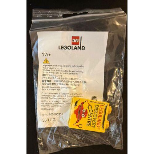 Legoland Discovery Centre 2017 Crab Pattern Duplo Brick 1x2x2