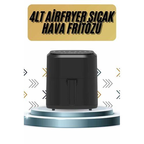 4l Airfryer Hazneli Hava Fritözü Yağsız Fritöz Taşınabilir Fırın İşlevi Gören Pratik