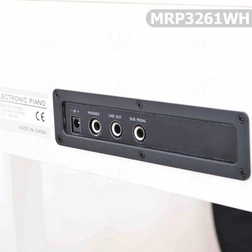 Dijital  Silent  Piyano Manuel Raymond 61 Tuş Beyaz MRP3261WH