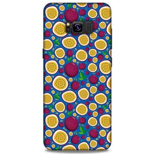 Frutix Passion Fruit 01 Samsung Galaxy S8 Plus Kılıf Desenli Silikon