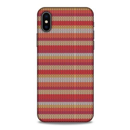 Kazak (46) Desenli Silikon Kapak Apple iPhone XS Kılıf