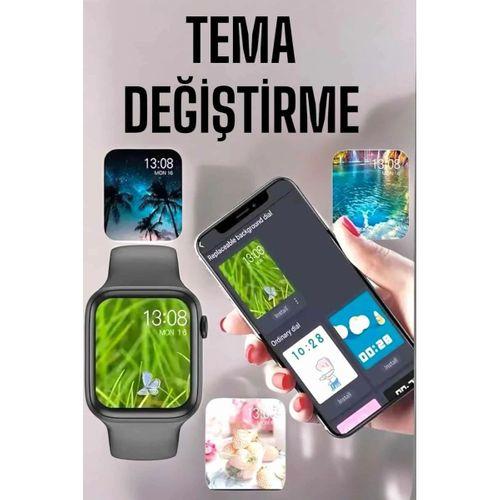 Akıllı Saat Amoled Ekran Yeni Nesil Bluetooth Bağlantılı