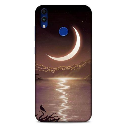 Lopard Huawei Honor 8C Uyumlu Kılıf Gece'S (34) Slim Armor Kılıf Kırmızı Gece