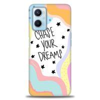 Oppo A96 4G Kılıf HD Baskılı Kılıf - Chase Your Dreams + Tam Ekran Koruyucu
