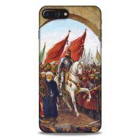 Apple Iphone 7 Plus Uyumlu Kılıf Ottoman (40) Fit Silikon Kılıf İstanbul'un Fethi