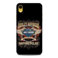 Apple iPhone XR Uyumlu Kılıf Motorsiklet (6) Silikon Kılıf Harley Davidson
