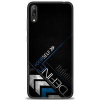 Huawei Y7 Prime 2019 Kılıf HD Baskılı Kılıf - Yourself + Tam Ekran Koruyucu