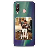 Samsung Galaxy A60 Kılıf Atatürk (21) Koruyucu Kapak Yeşil Gökyüzü