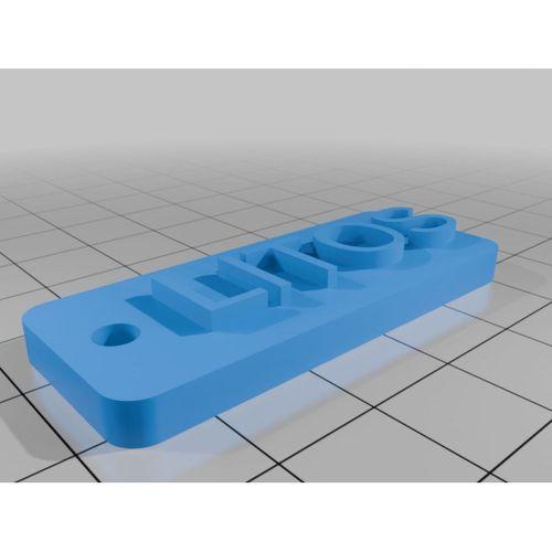 Kişiselleştirilmiş Anti Spam Anahtarlık 3D Baskı (Bu ürün Sadece Plastik parçadır - Almadan Önce Soru Sorabilirsiniz)