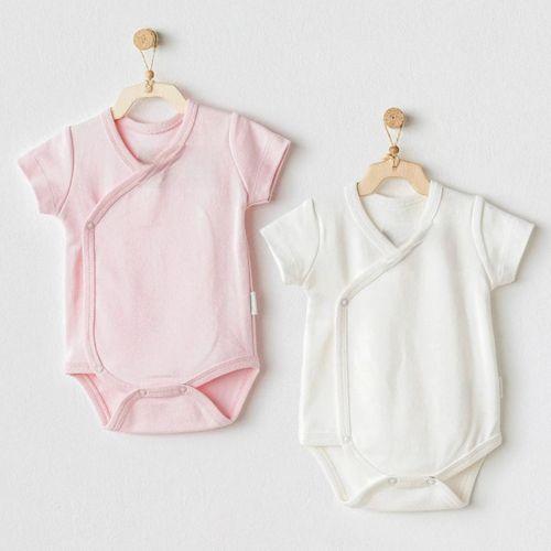 AC25643 2'Li Zıbın Body Ekru Pembe