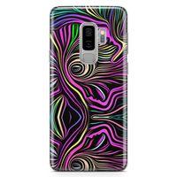 Samsung Galaxy S9 Plus Kılıf Türbülans Arka Kapak Koruma Desenli Full Koruyucu