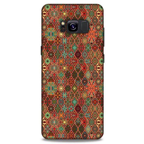 Ethnic Culture (11) Samsung Galaxy S8 Kılıf Silikon Kapak Desenli