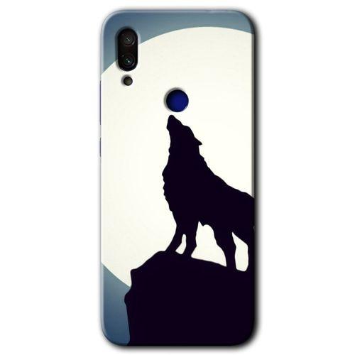 Xiaomi Redmi Note 7 HD Baskılı Kılıf + 9D Tam Ekran Koruyucu - Dolunay Bozkurt