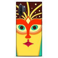 Lopard Samsung Galaxy Note 10 Plus Uyumlu Kılıf Soyut Sanat (1) Baskılı Kılıfı